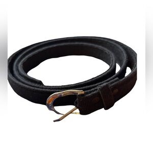 Black Belt with Silver Buckle 42” (3 for $12 item)